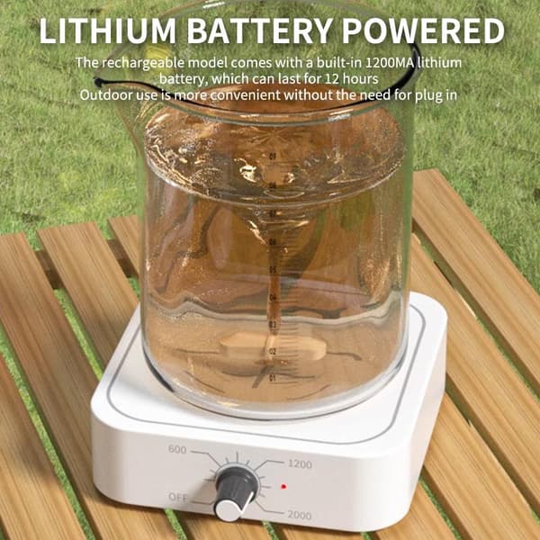 1 sett laboratorie mini magnetisk elektrisk rører automatisk med Charging model line