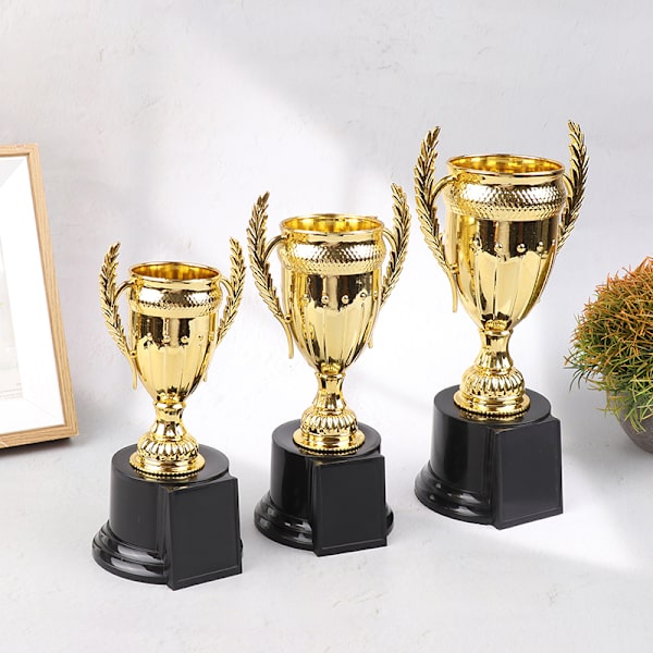 1 stk Mini Plastic Award Trophy Barn Vinner Trofeer For Kid A1