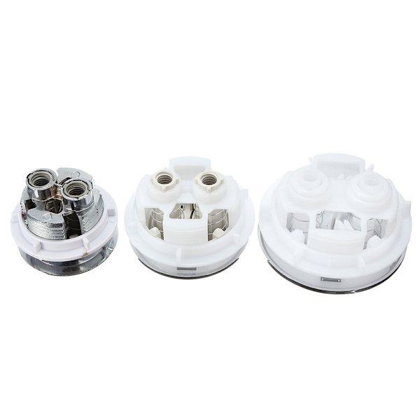 Plast Dual Flush Toalett Vattentank Tryckknapp Med 2 Stång för SH-OD-1722-S