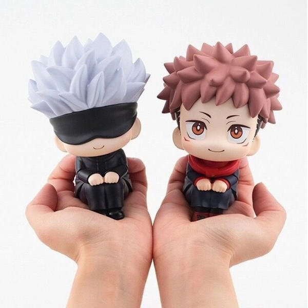 Tecknad e Anime Figur PVC Docka Barn Handhållna Leksaker Kontor D A2