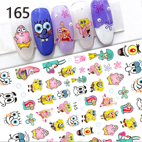 1ark e Stickers Nail Art Supplies Cartoon Animal s s Nail A6