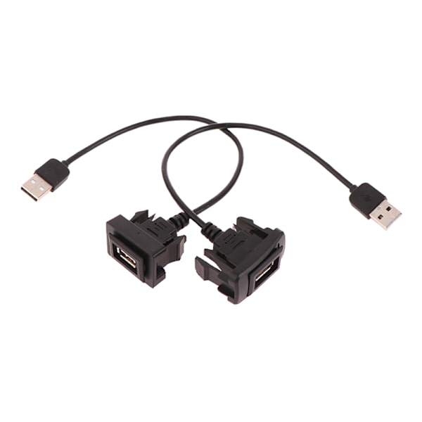 Auton kojelaudan uppoasennus USB paneelin jatkokaapelin sovitin Soc B