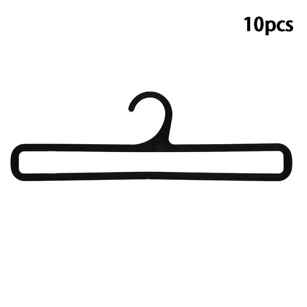 10 Stk Anti-deforme Håndklædeholdere Black Hook Tørklædeholdere Clot 26cm