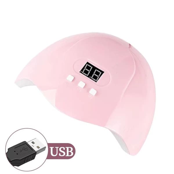 1 stk. Gel neglelampe med 3 timerindstillinger, autosensor til gelpolish A5