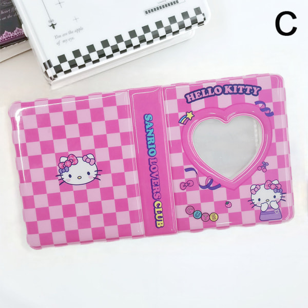 Sanrio 3-tommers fotoalbum og Cinnamoroll-kortholder Idol-gave F C