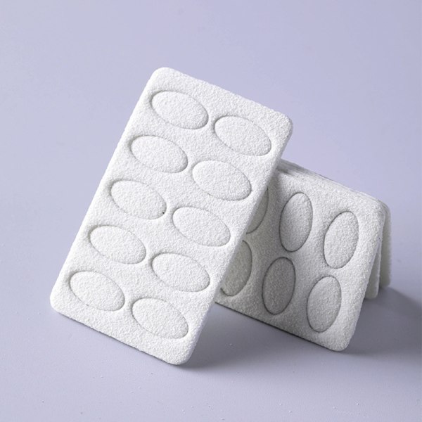Mini nagelfil med självhäftande engångsnagelutrustningstillbehör 1 sheet
