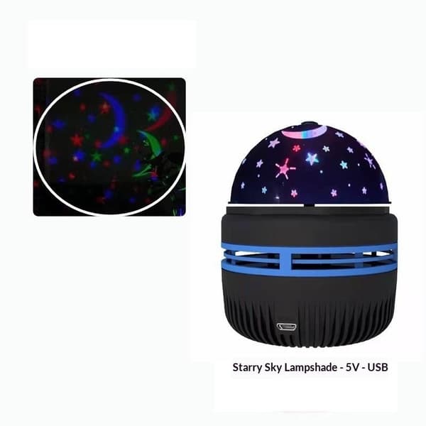 LED Stjernehimmel Lys Soveværelse Natlys 5V USB Dekoration Atm 4W USB 5V