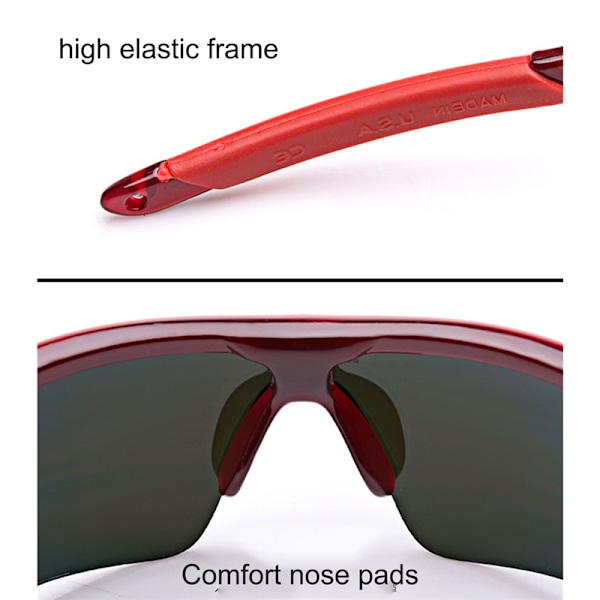 Outdoor Sport Cykling Eyewear Cykelbriller UV400 Sports A2