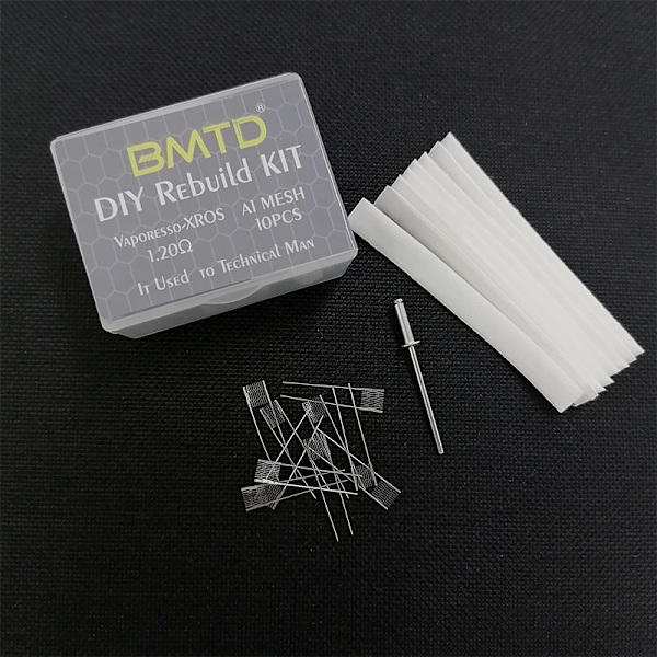 DIY genopbygningssæt til VapoRESSo-xros 1.2ohm A1 Mesh Coil DIY Tool