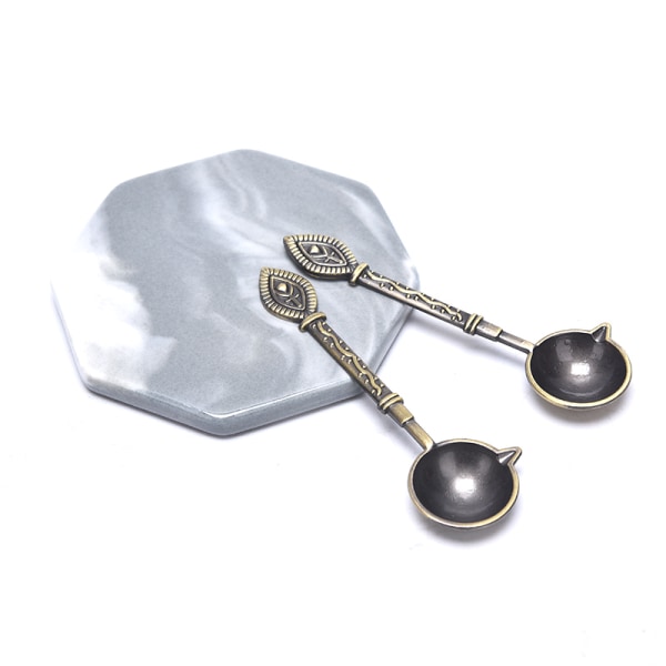 Anti-Hot Sealing Wax Spoon vintage -metallikahva Wax Spoon DIY A
