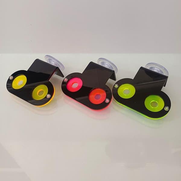 1 stk akryl fluorescens SPS korallfragmentbrakett voksende plugg H A5