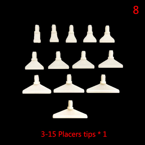 5D diamantmaleri udskiftningspunkt borepenne spidshoveder DIY 8