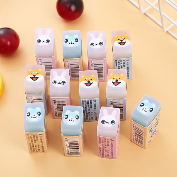 Suddgummi för barn suddgummi stationär kawaii brevpapper
