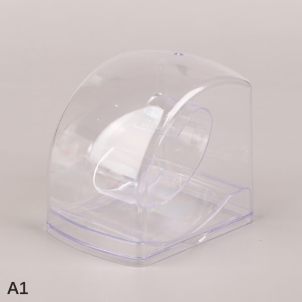 Plastklokke Display Oppbevaringsholder Gjennomsiktig veske Smart Wat A1