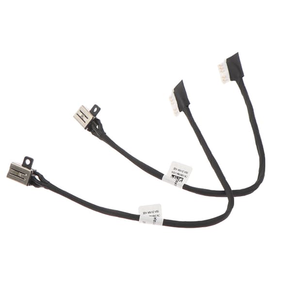 1 stk DC strømstik med kabel til Inspiron bærbar DC-IN Flex Ca