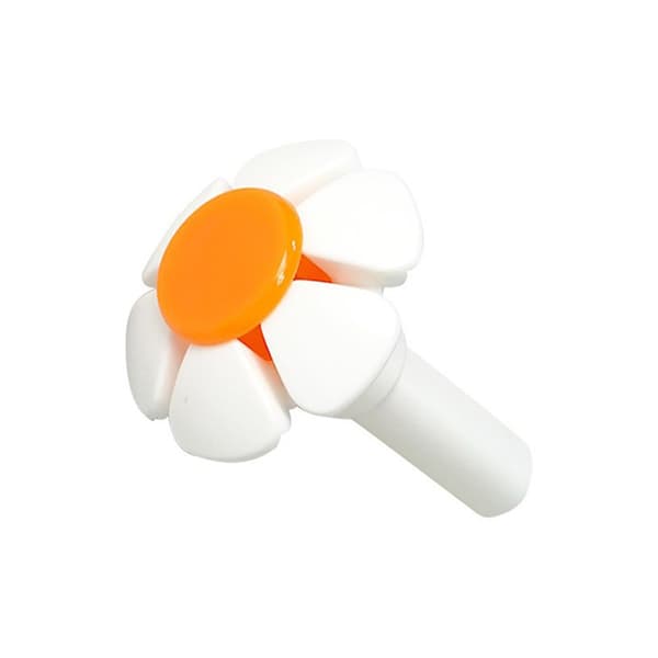 Kattfonteneerstatning Blomstermunnstykkehode Hunder Rund Cubic St Orange