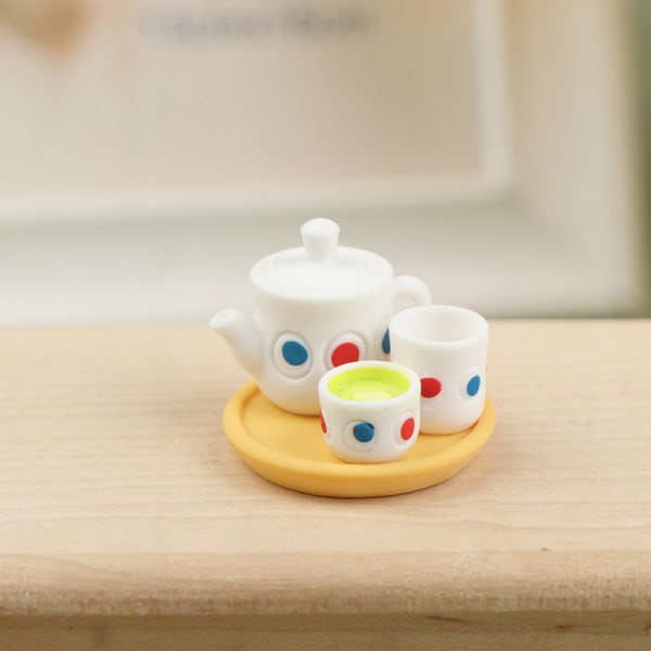4st/ Set 1:12 Dockhus Miniatyr vintage Scene Mod