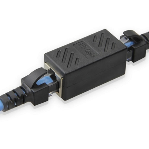 RJ45-kontakt 1 till 2-vägs LAN Ethernet-kabel Nätverk Cate6 Spli A