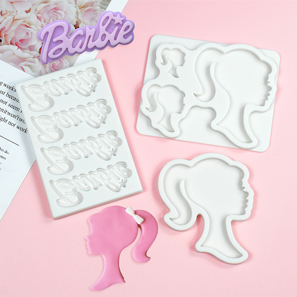 1st 3D Fashion Girl Design Form DIY Chokladfondant C