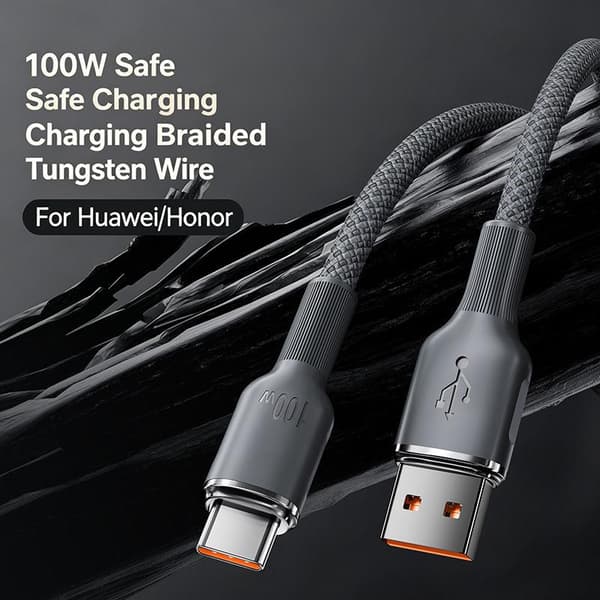 USB till Typ C-kabel för snabbladdning till Android-telefonladdare A5