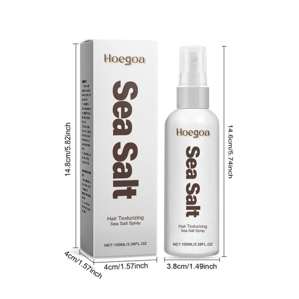 Havsalt Tørshampoo Spray Langvarig Hårteksturizer Til Hår