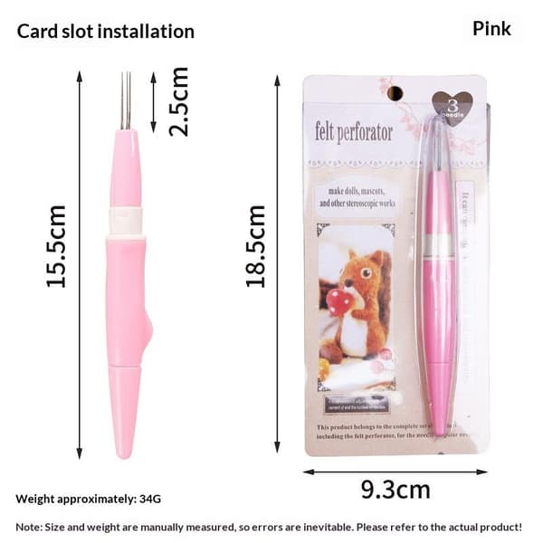 Pen The Poking Fun Tools For Wool Felt Replace s With DIY Art Pink