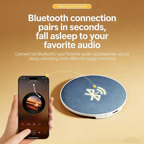 Sovepute høyttaler Bluetooth 5.4 1pc