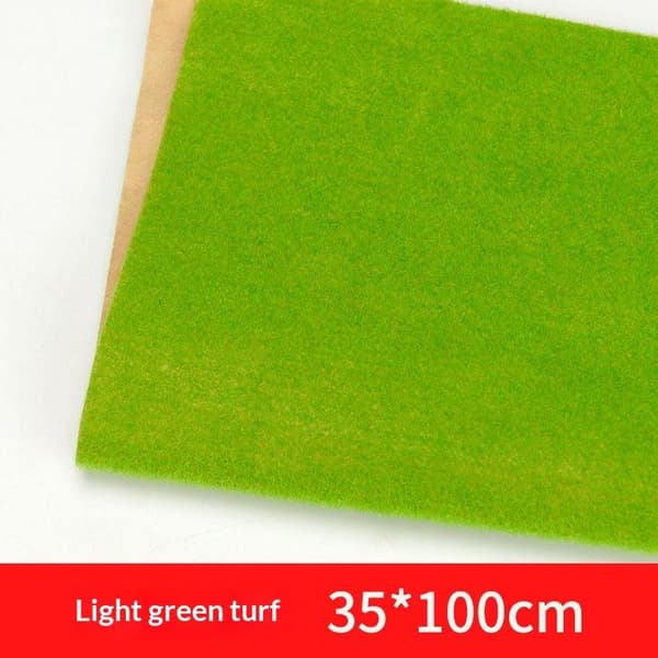 1 kpl tekonurmimatto asettelu junarata tekonurmi Light green 100cm