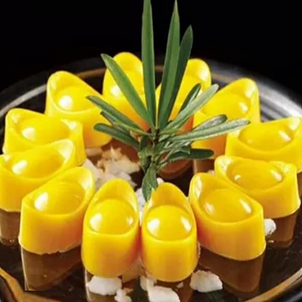 3D Yuanbao Mold Plastic Jelly Käsintehty Sugarcraft Mold Mousse C A