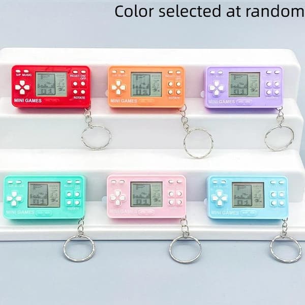 Mini Retro Handhållen Spelare Inbyggda Klassiska Spel Bärbar A6