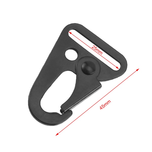 Eagle Mouth Erstatning Snap Hook Trigger Clips Spenner Utendørs 25MM