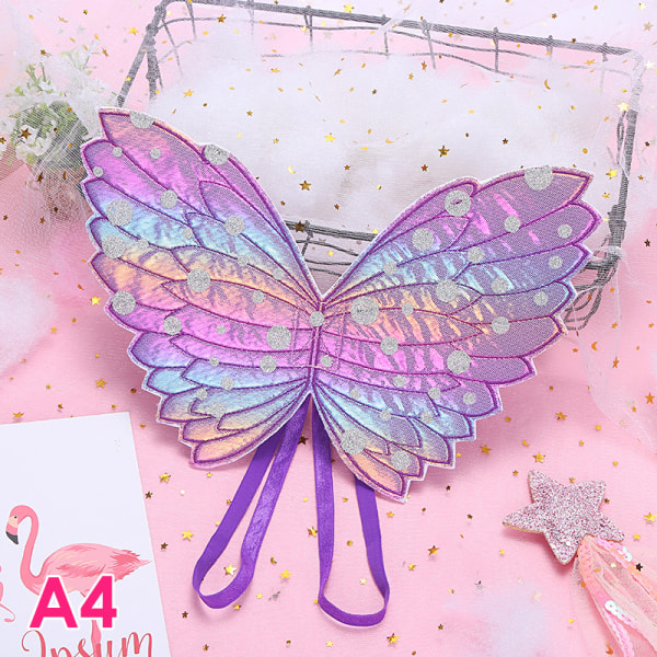 Butterfly Wings Dress Up Födelsedagsfest Presenttillbehör Cos Co A4