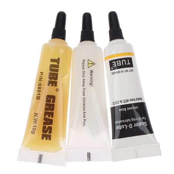 O-ring Silikonfett Vanntett tetning Smøring for spoler c O-Ring Grease-10g