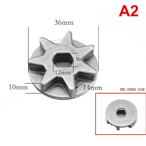 1Pc Gear Tandhjul Drive Udskift Tandhjul Til 5016/6018 Gear El A2
