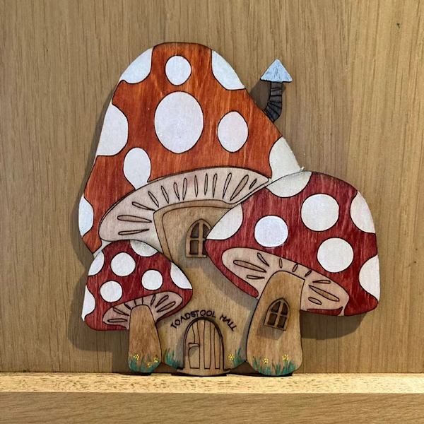 Mini Hemdekorationer Trä Fairy Elf Door Fairy Tale Gate Doo A5