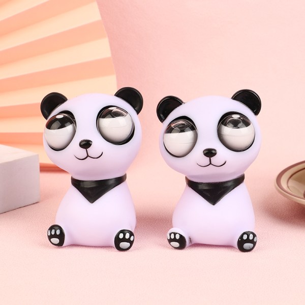 Anti-stress Panda Leker Barn Voksne Morsom vanskelig dukke Popping O