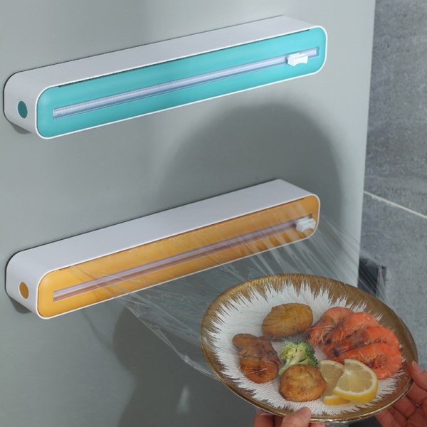 Filmdispenser Magnetic Wrap Dispenser With ter Opbevaringsboks Fi Green