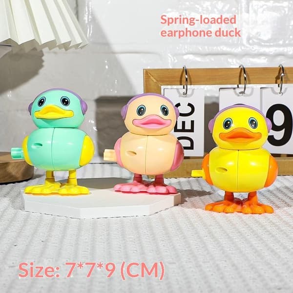 1 st Anka Bouncing Egg e Walking Hatchling Djurformad Leksak A7