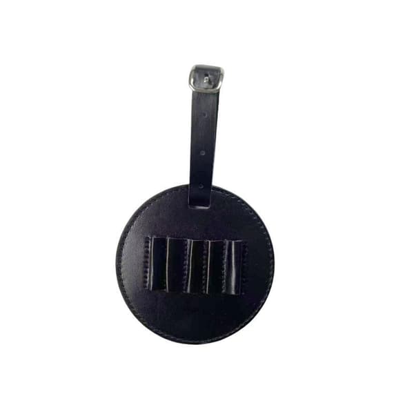 Golf Tee Opbevaringspose Bælteclips Golf Tees Holder Til Golftræning Black