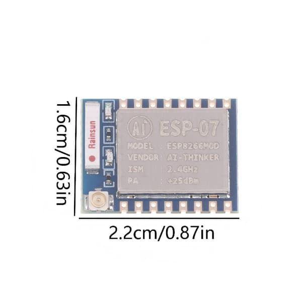 ESP8266 etäsarja WIFI langaton malli ESP-07 ESP-07S -malli A2