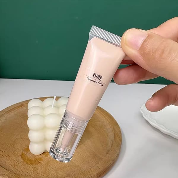 2 STK Kosmetiske Bløde Tuber Hyaluronsyre Dråbeflaske Tom Flaske D 2PCS