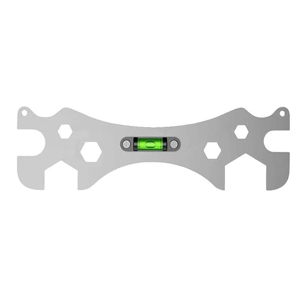 Multifunksjonell Bend Angle Leveling dusjkran Universal