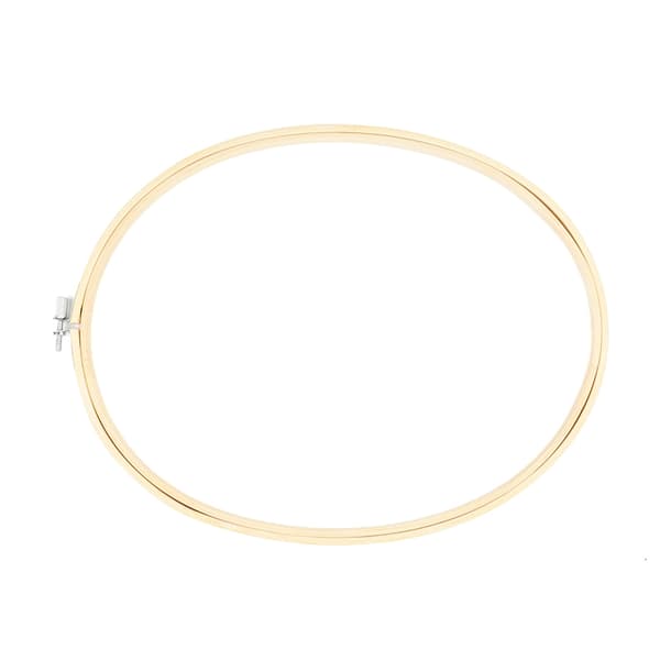 Bambu Ram Broderi Hoop Ring DIY Broderi Målning Cross 33cm