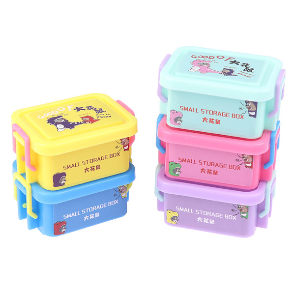 1/12 Dollhouse Mini Säilytyslaatikko Nukkekotilaatikot Nukkekoti Hom Blue