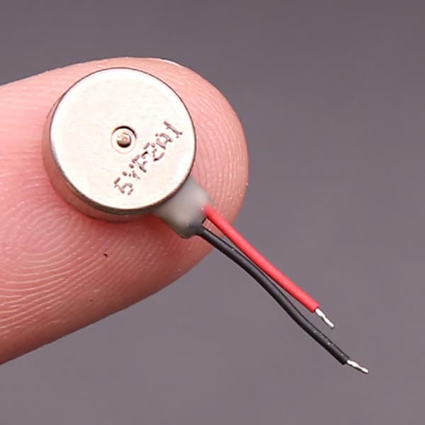 1/2/5 stk. 8 mm mini vibrationsmotorer DC 3V - 4.2V til smart sport A3