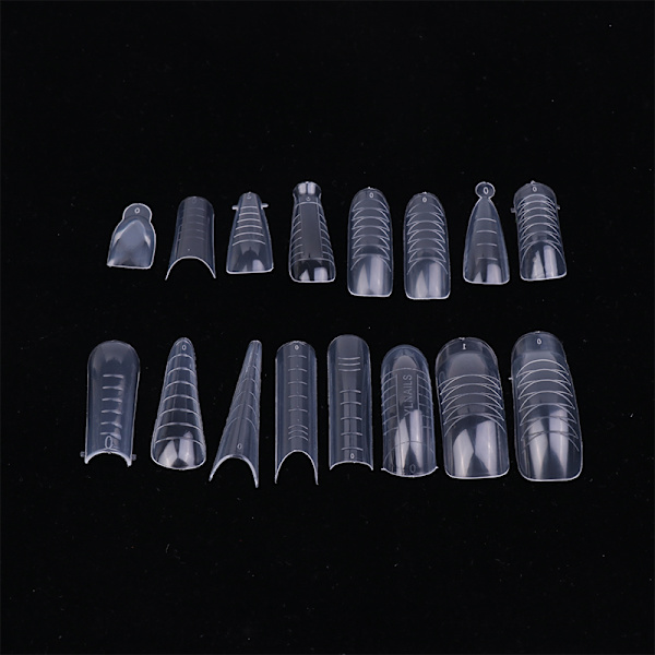 60st ABS-förlängningsnagelformer för UV-gellack False Nail Art 2
