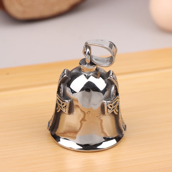 Biker Bell Pendant Motorcykel Ridning Amulet Pendant Rock Party