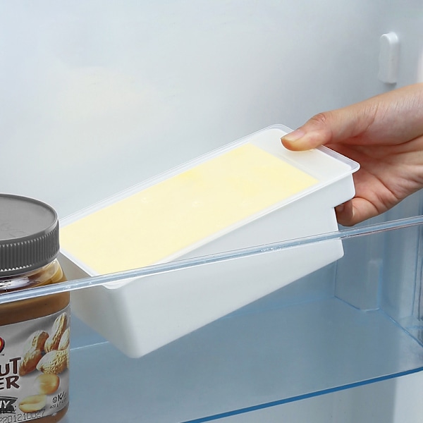 Smörrätt Smör Färskhållningslåda Med ter Slicer Bänkskiva