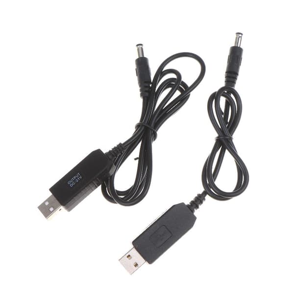 1/5 stk 5V til 21V Boost-kabel 21V litiumbatteri dedikert lader 100cm 1pcs