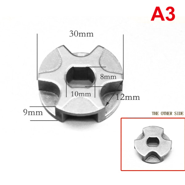 1 kpl hammaspyörän vetopyörän vaihtopyörä 5016/6018 Gear El A3